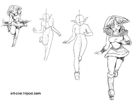 How NOT to Draw an Action Pose